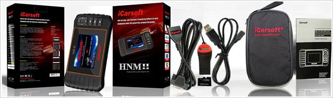 iCarsoft HNM II til Honda / Mazda / Mitsubishi / Nissan / Subaru