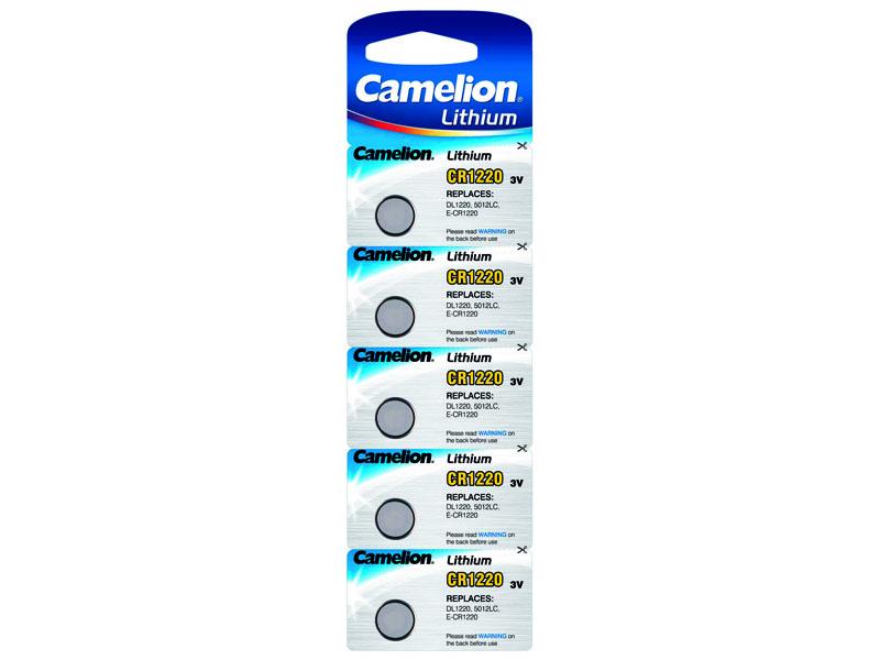 Camelion CR1220 Knappcellebatteri 5-pack