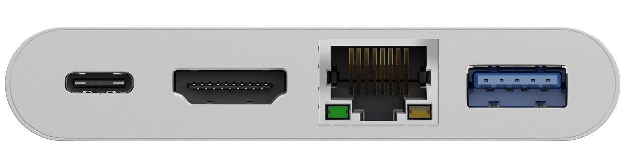 Goobay USB-C Multiportadapter + HDMI/Ethernet