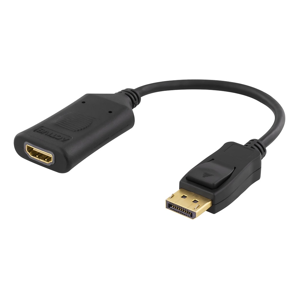DELTACO DisplayPort til HDMI 2.0b-adapter