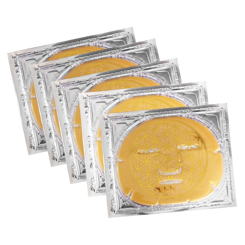 24K Gold Ansiktsmaske - 5-pack