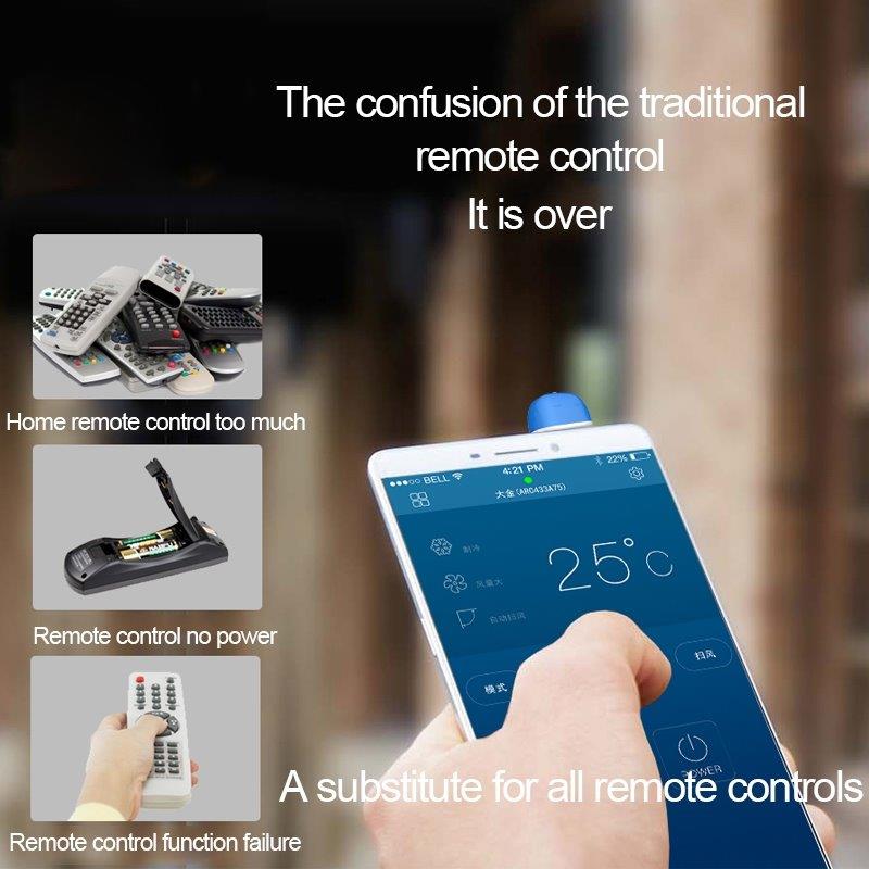 Smart IR-plugg for styring av elektriske enheter hjemme – iOS og Android