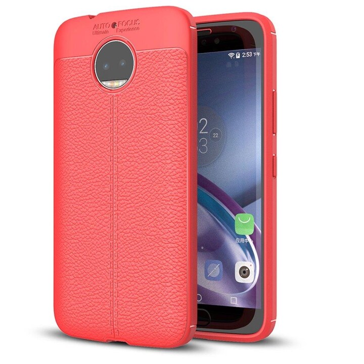 Mobilskall / mobilfutteral for Motorola Moto G5S Plus - Rødt