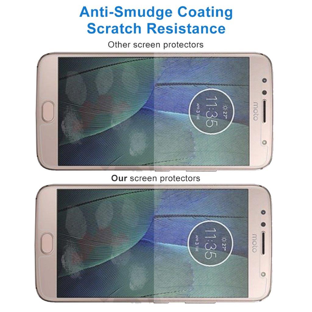Skjermbeskyttelse / displaybeskyttelse i herdet glass for Motorola Moto G5S Plus – 10-pk