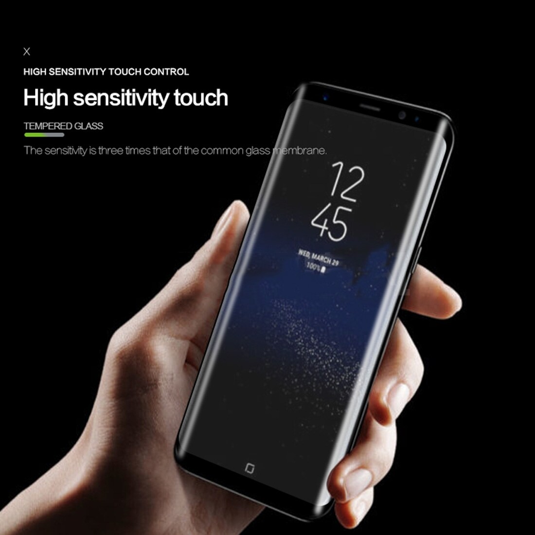 MOFI Skjermbeskyttelse i herdet Glass Samsung Galaxy S9
