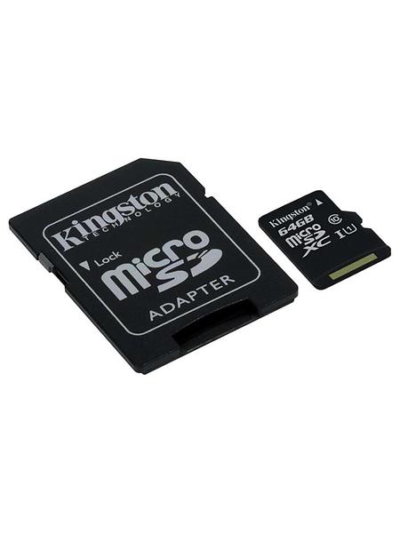 64GB Kingston Canvas Select microSDXC Class 10 UHS-I 80MB/s