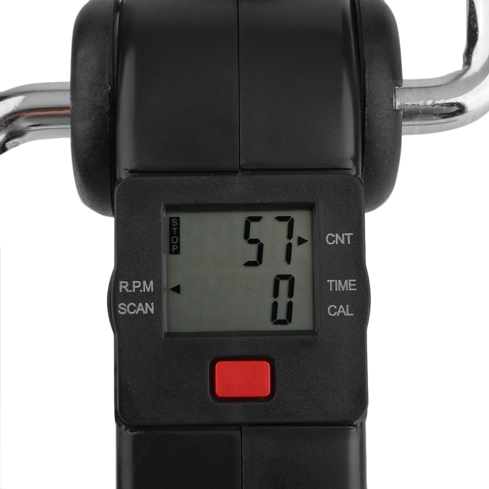 Pedaltrener med motstand og display - Sammenleggbar