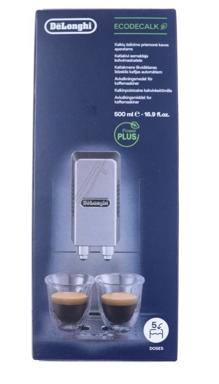 DeLonghi EcoDecalk DLSC500 avkalkningsmiddel 500 ml / avkalking for kaffemaskin og kaffetrakter