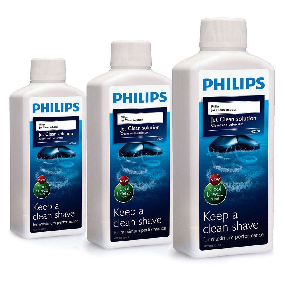 Philips Jet Clean Rengjøringsløsning HQ203/50 3-pack