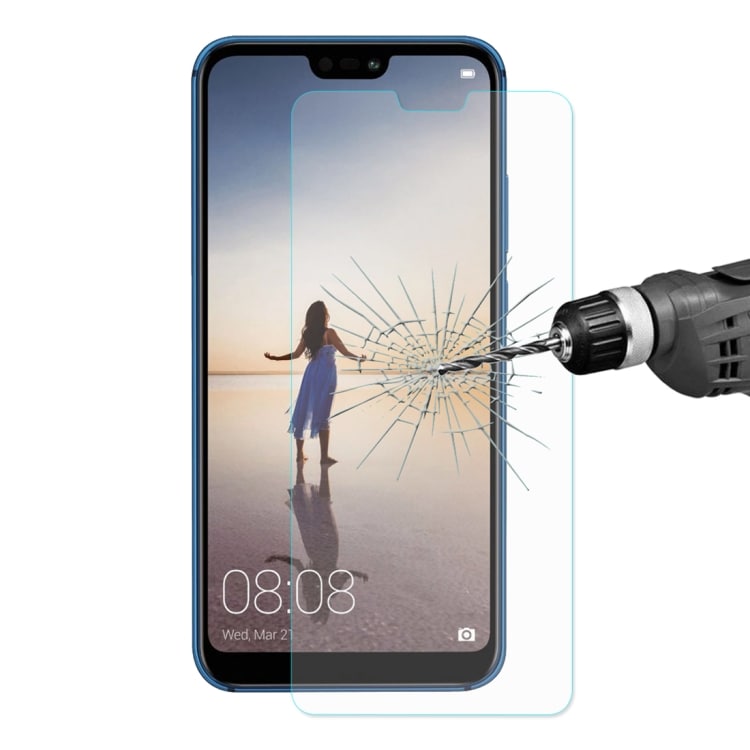 Skjermbeskyttelse / displaybeskyttelse i herdet glass for Huawei P20 Lite