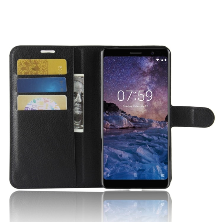 Lommebokfutteral / mobilfutteral Nokia 7 Plus