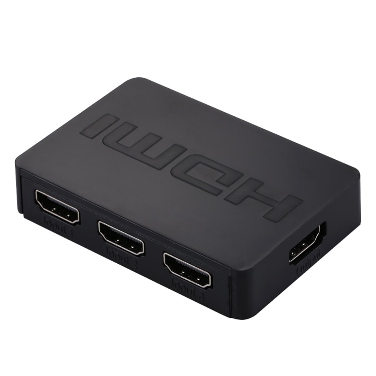 Hdmi Switch 1080P 3 x 1 Port med fjernkontroll