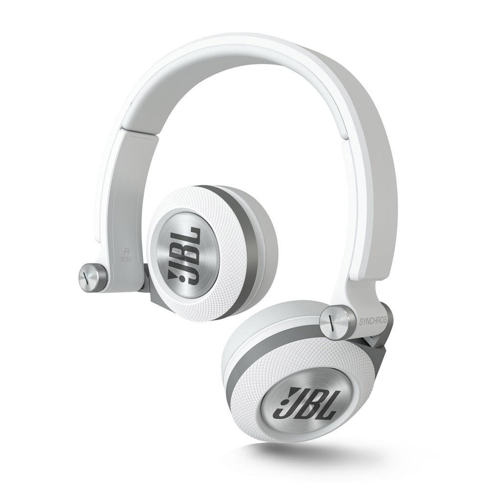 JBL Synchros E30 - Hvitt headset for mobiltelefon