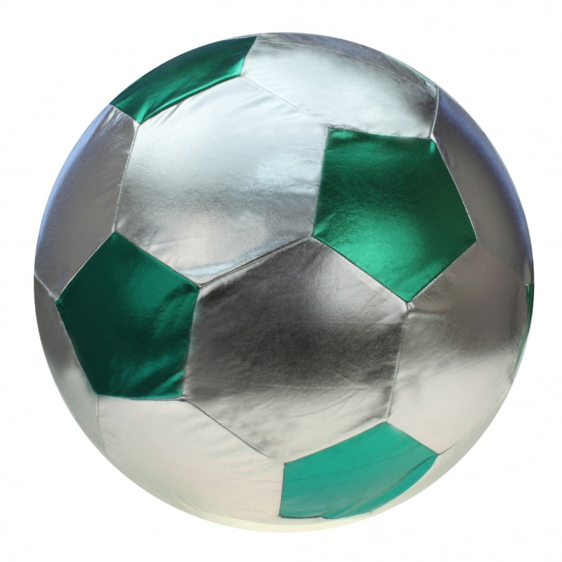 Kjempestor Fotball Metallic 50cm