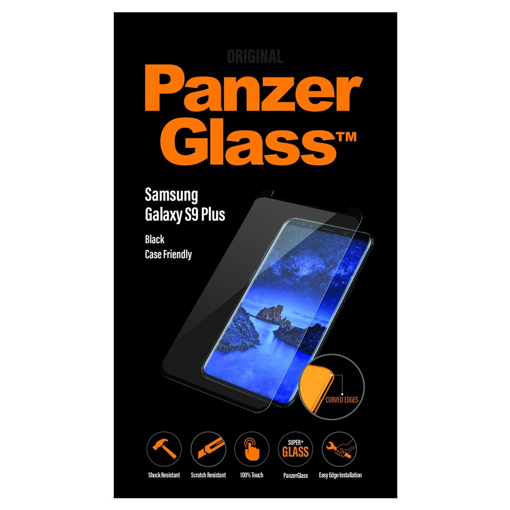 PanzerGlass Screenprotector til Samsung Galaxy S9+