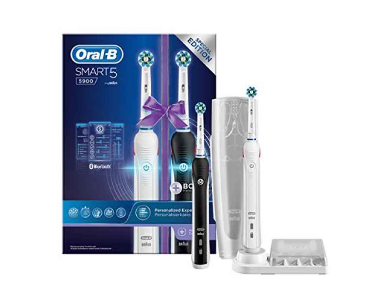 Oral-B Eltannbørste Smart 5 5900 Cross Action DUO - Special Edition