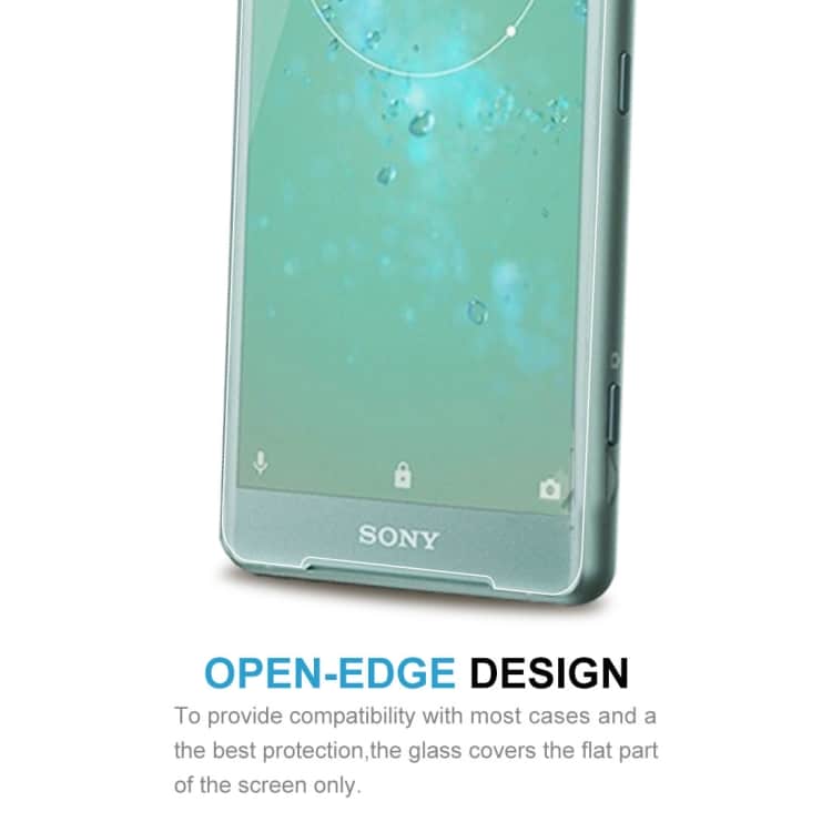 Skjermbeskyttelse / displaybeskyttelse i herdet glass for Sony Xperia XZ2 Compact