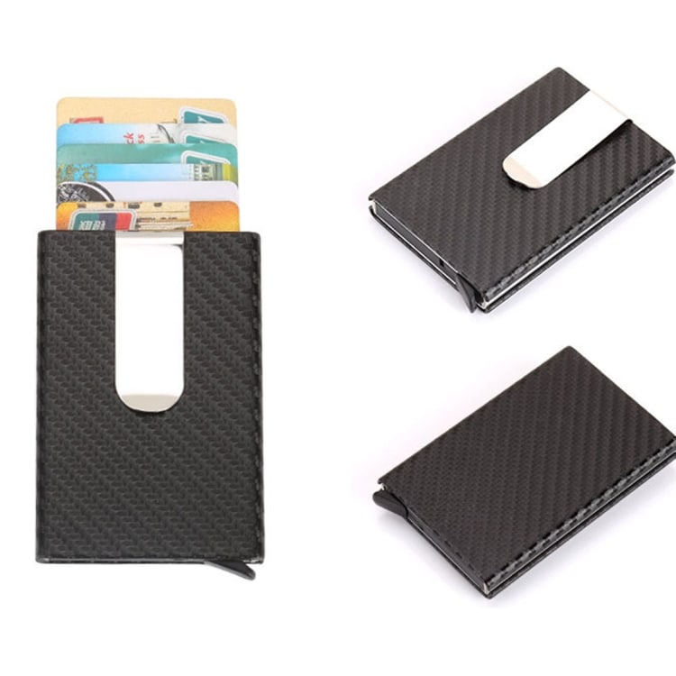 Lommebok for kredittkort 10x6,6cm