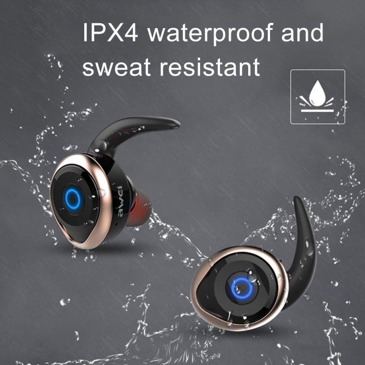 AWEI T1 Sport Bluetooth Headset - Svart
