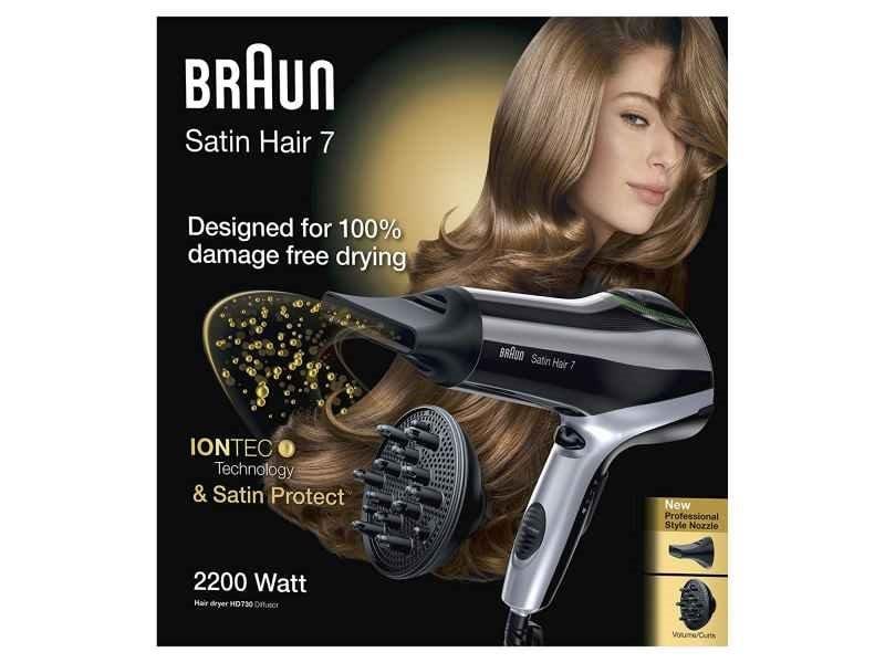 Braun Satin Hair 7 HD730 Hårføner