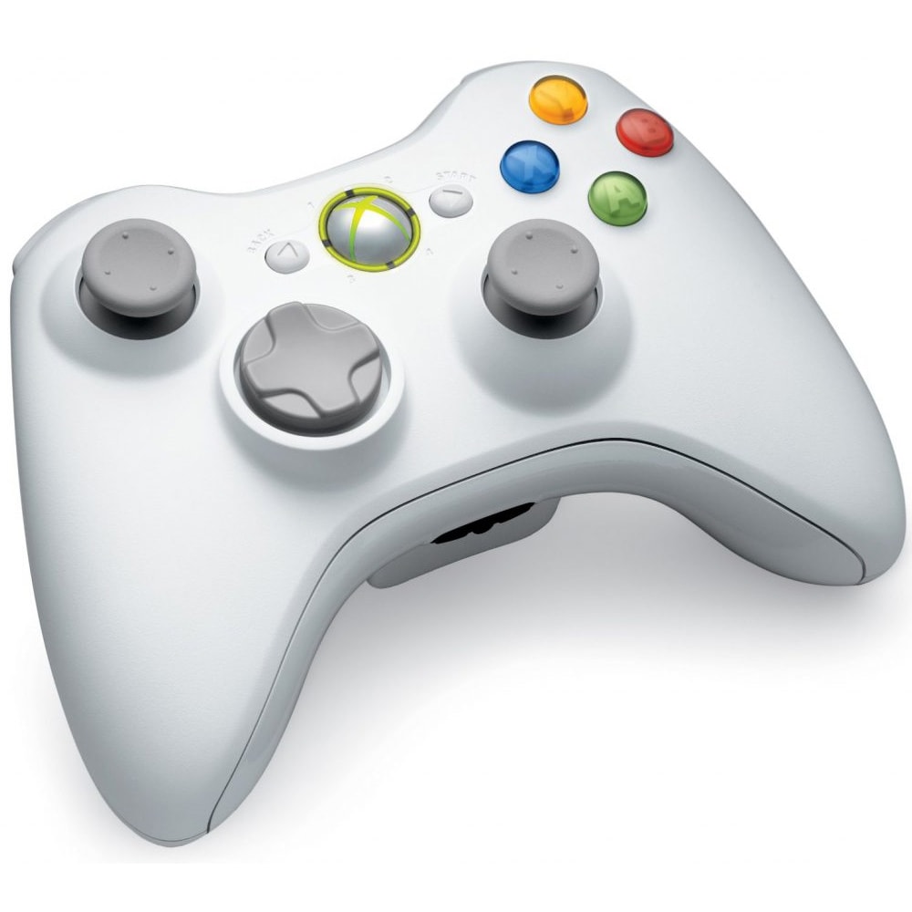 Microsoft Xbox 360 wireless controller - Hvit