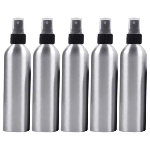 Refilflasker i Aluminium 250 ml - 5 Pk
