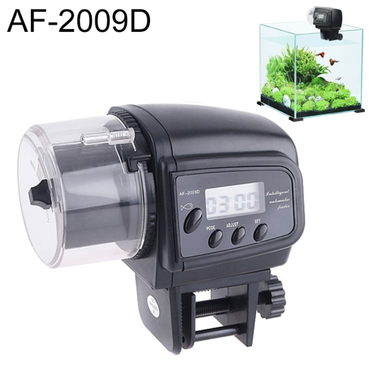 Automatisk Fiskmater med LCD 20-80gr