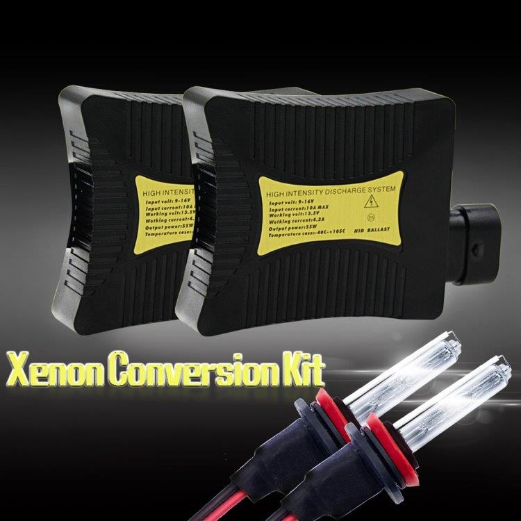 HID Xenon Konverteringspakke 55W H8/H9/H11 4300K