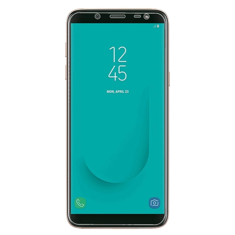 Tempererat Skärmskydd 9H 2.5D til Samsung Galaxy J6 2018 2-pk