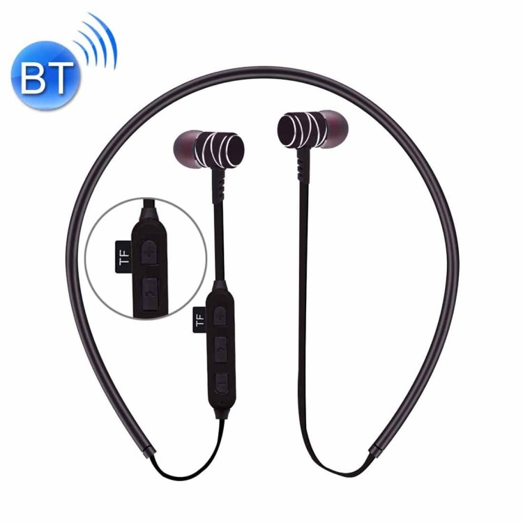 ST-K1 Magnetisk Bluetooth Headset med MP3