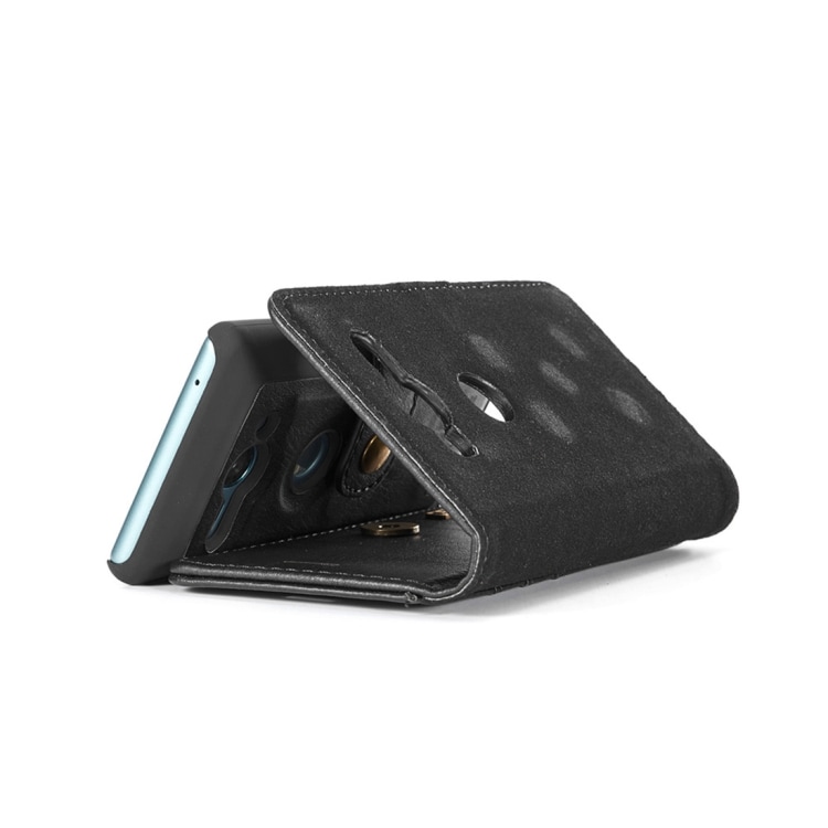 Flipfutteral / mobillommebok i Kunstlær Sony Xperia XZ2 Compact Svart