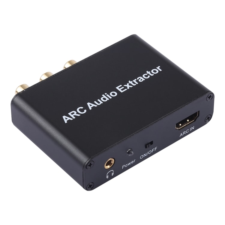 ARC Konverterer - HDMI ARC til SPDIF + Coaxial + L/R 192KHz