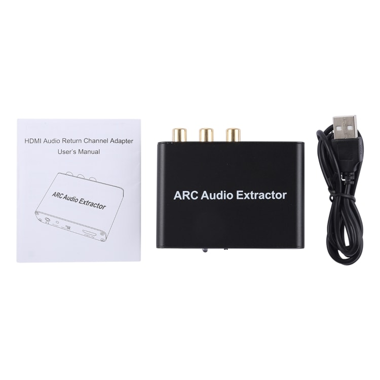 ARC Konverterer - HDMI ARC til SPDIF + Coaxial + L/R 192KHz