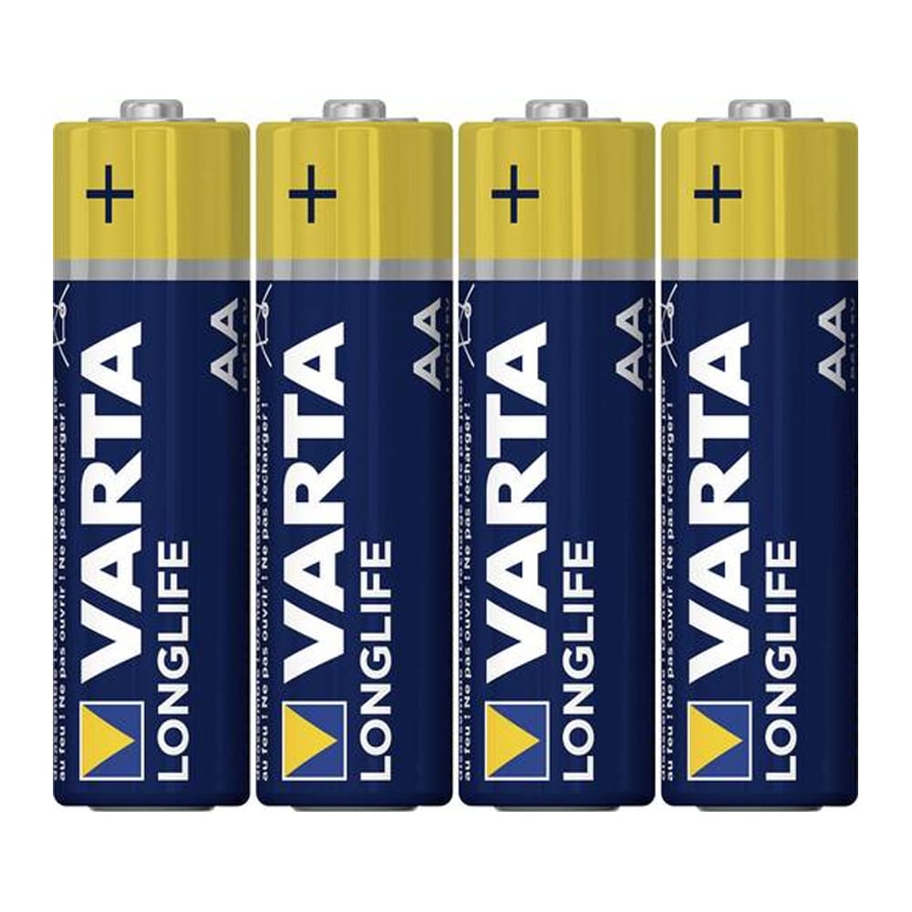 Varta Batteri R6 (AA) Longlife LR06 2800 mAh 1.5 V 4 stk