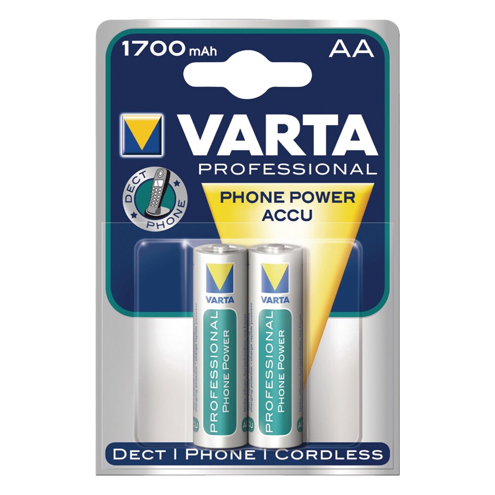 VARTA PhonePower Batteri for Trådlöse telefoner AA LR6 Mignon - 2 Pk