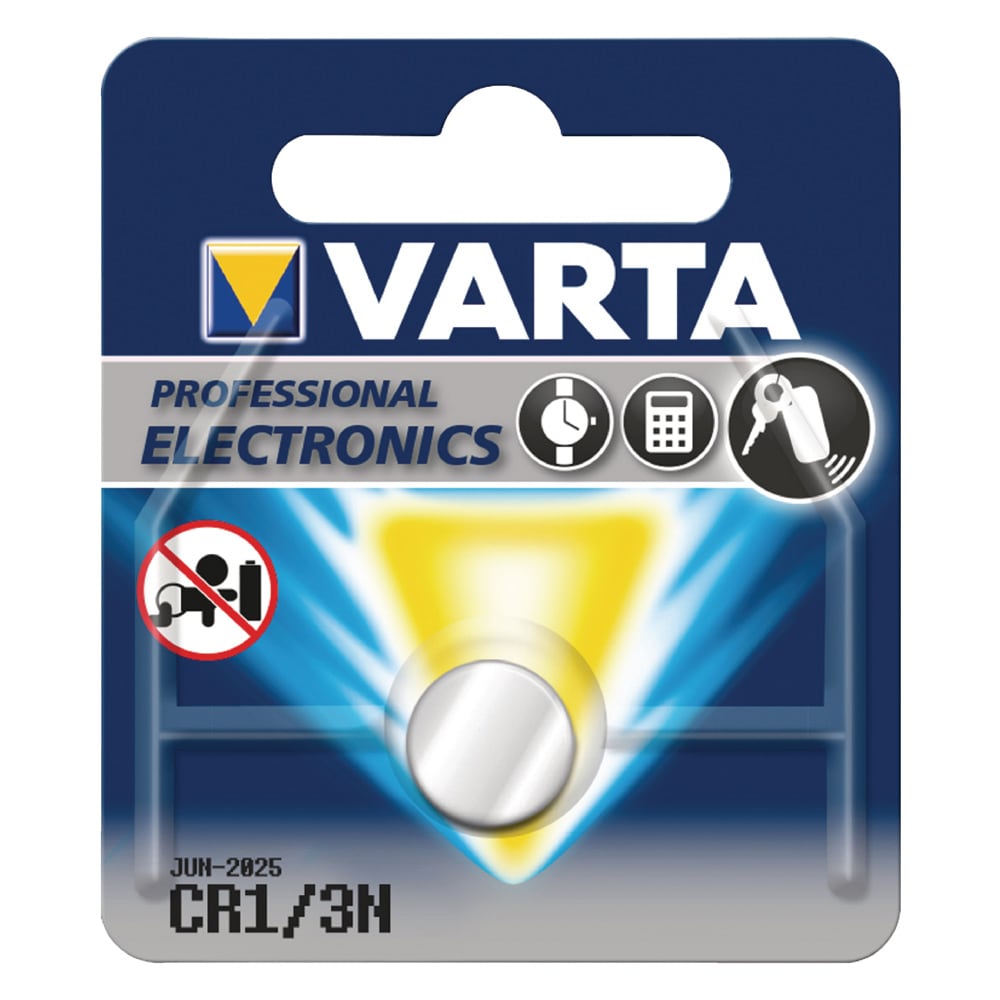 Varta Litium Knappcellebatteri CR1 / 3N 3 V 1-Blister