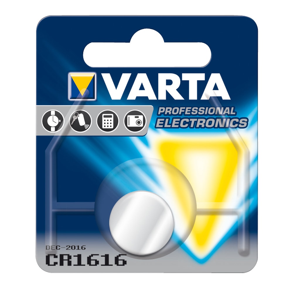 Varta Litium knappcelle CR1616 3V