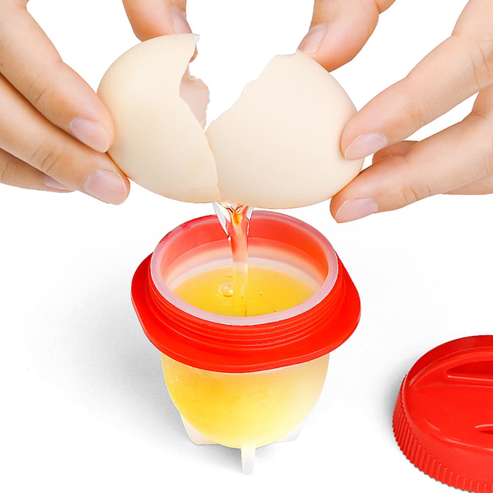 Silikonkopp til tilberedning av egg