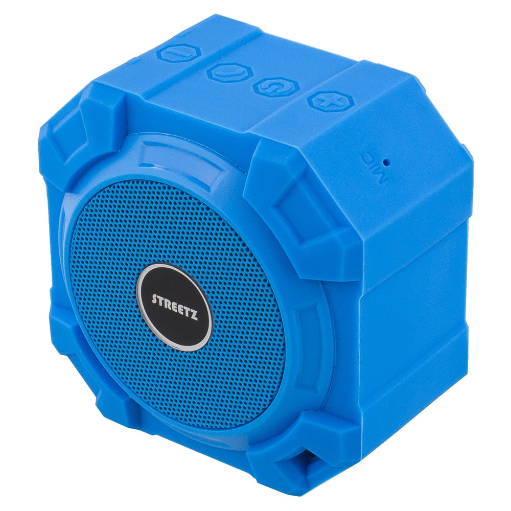 STREETZ vannresistent Bluetooth høyttaler - Blå