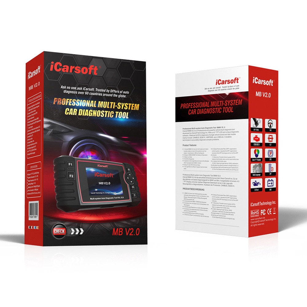 iCarSoft MB V2.0 Bildiagnostikk