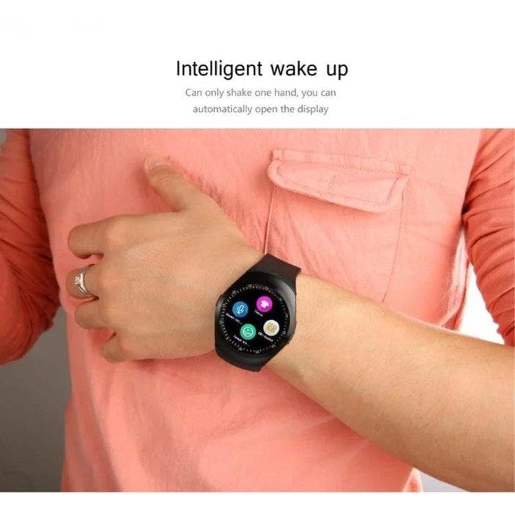 Y1 Smartwatch med Sim Hvit