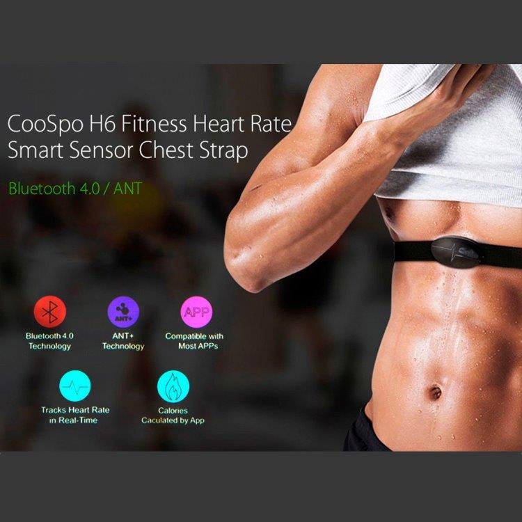 CooSpo H6 Bimodule Pulsbånd iOS/Android