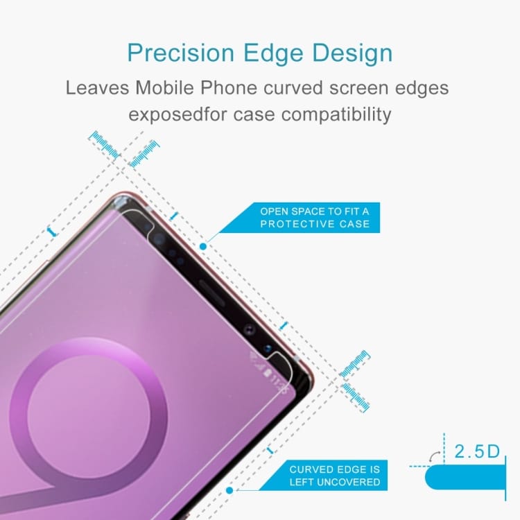 2-pack Tempert Beskyttelsesglass Samsung Galaxy Note 9