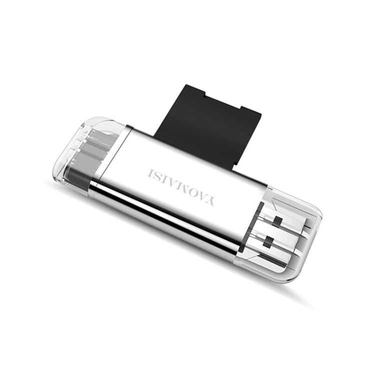 POFAN Q25 2i1 USB 3.0/USB C Minnekortleser