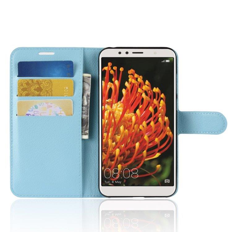 Lommebokfutteral med stativ Huawei Y6 2018 Blå