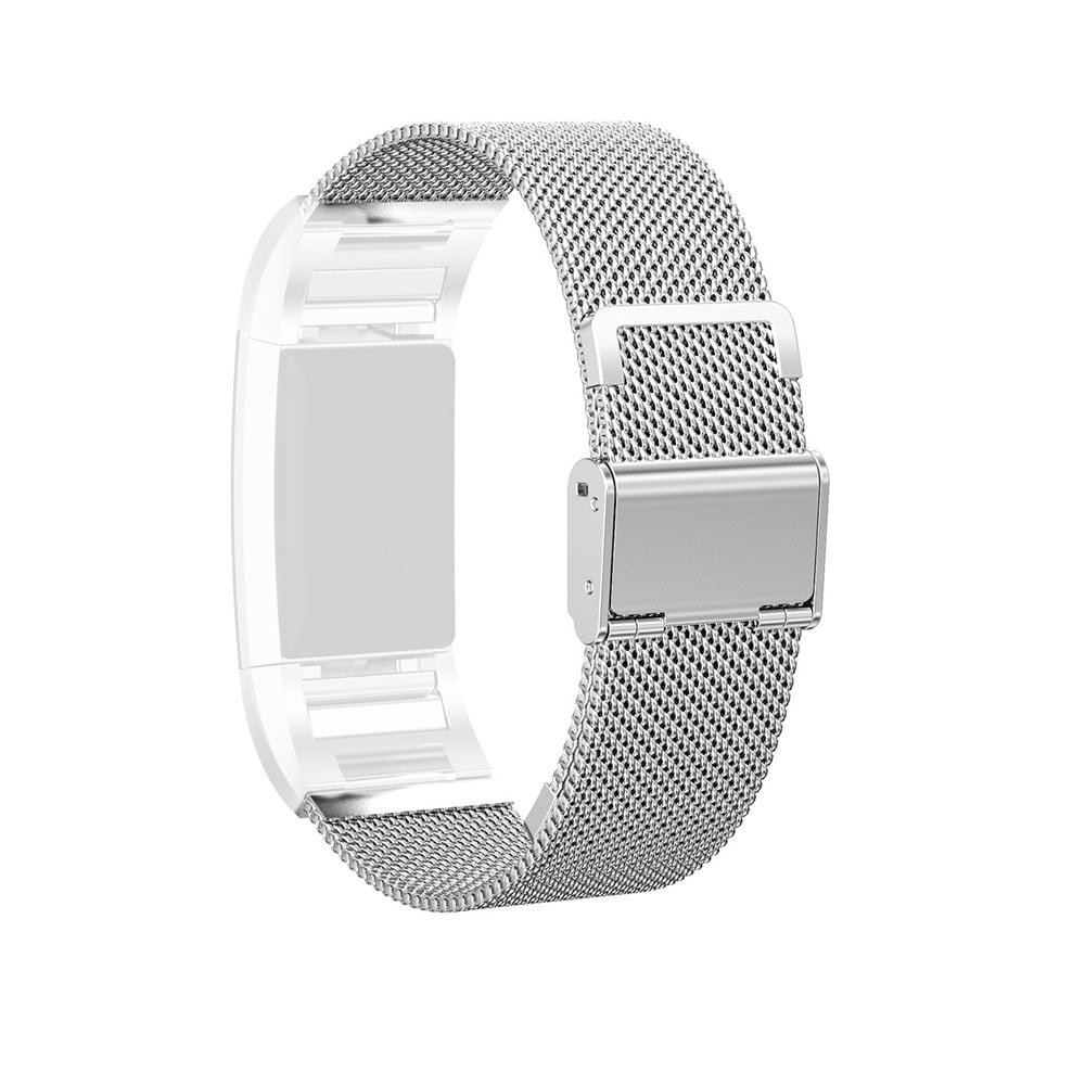 Armbånd Meshlenke Fitbit Charge 2 Sølv