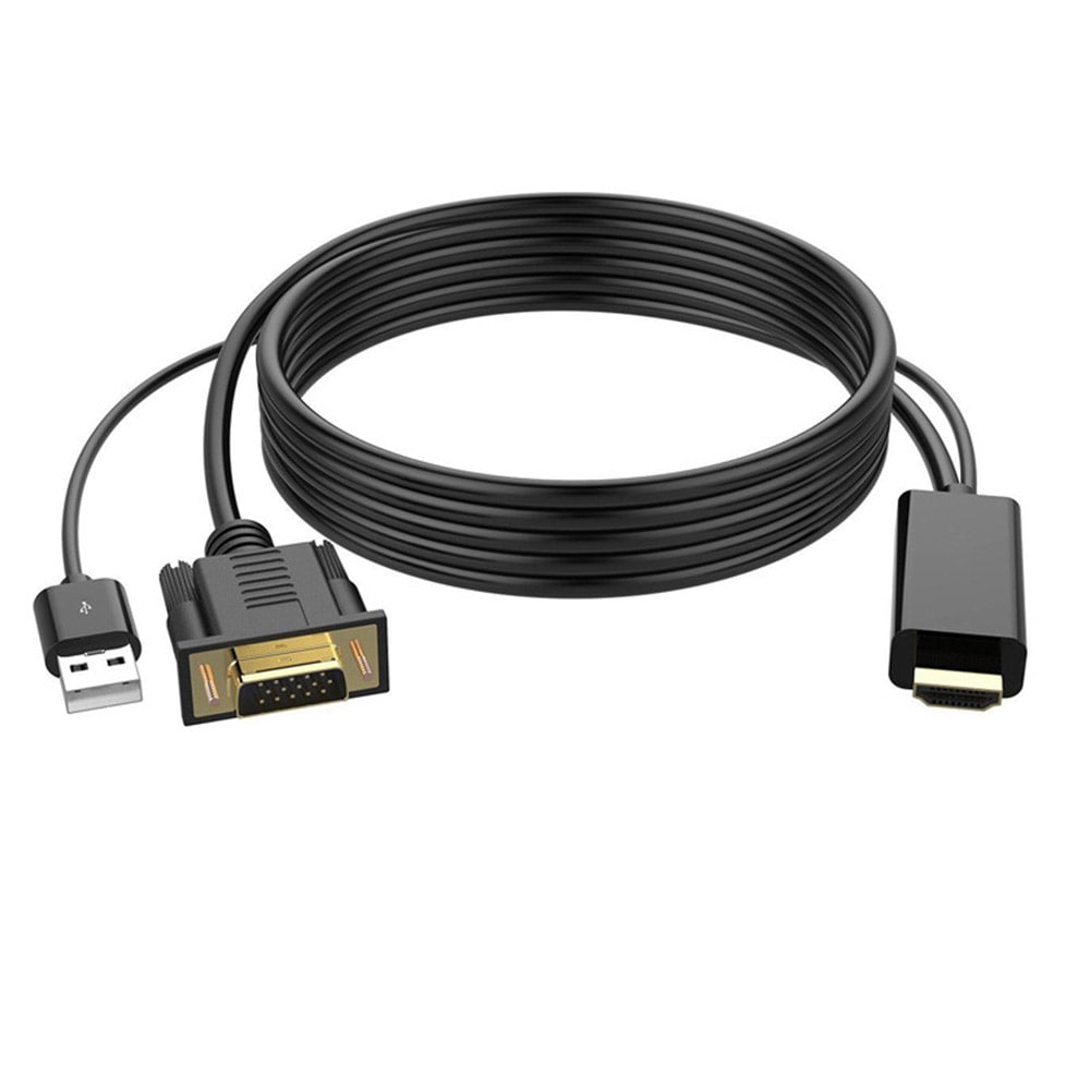 HDMI til VGA+USB2.0 Kabel