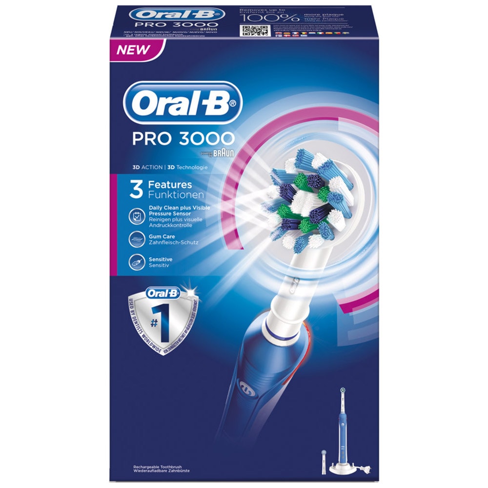 Oral-B PRO 3000 Elektrisk Tannbørste