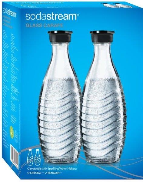 SodaStream DuoPack Glasskaraffel (2 x 0,6 L)