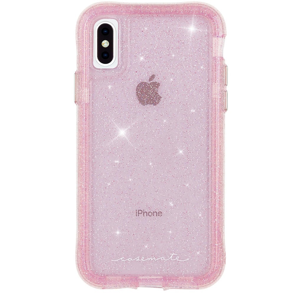 Case-Mate Protection Sheer Crystal Apple iPhone XS Max Blush